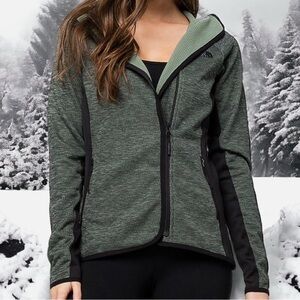 The North Face Green and Black Utility Jacket